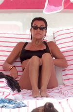 KOURTNEY KARDASHIAN in Bikini at a Beach in Miami 06/12/2017