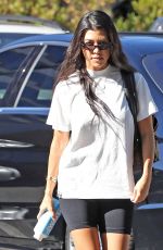 KOURTNEY KARDASHIAN Out and About in Calabasas 06/27/2017
