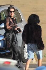 KRIS JENNER and JADA PINKETT SMITH Out for Lunch at Nobu in Malibu 06/02/2017