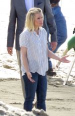 KRISTEN BELL on the Set of The Good Place in Malibu 06/14/2017
