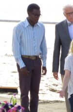 KRISTEN BELL on the Set of The Good Place in Malibu 06/14/2017