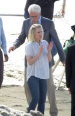 KRISTEN BELL on the Set of The Good Place in Malibu 06/14/2017
