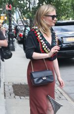 KRISTEN DUNST Out and About in New York 06/19/2017