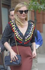 KRISTEN DUNST Out and About in New York 06/19/2017