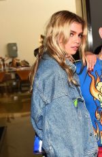 KRISTEN STEWART and STELLA MAXWELL at Moschino Spring Summer 2018 Resort Collection in Los Angeles 06/08/2017