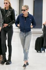 KRISTEN STEWART and STELLA MAXWELL at Orly Airport in Paris 06/14/2017