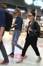 KRISTEN STEWART and STELLA MAXWELL at Orly Airport in Paris 06/16/2017
