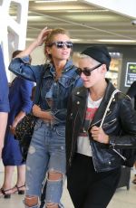 KRISTEN STEWART and STELLA MAXWELL at Orly Airport in Paris 06/16/2017