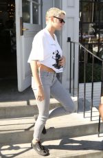KRISTEN STEWART and STELLA MAXWELL Leaves Gracias Madre Restaurant 06/28/2017