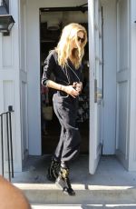 KRISTEN STEWART and STELLA MAXWELL Leaves Gracias Madre Restaurant 06/28/2017