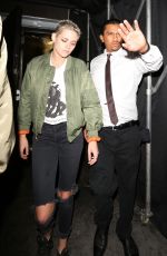 KRISTEN STEWART and STELLA MAXWELL Leaves Nice Guy in West Hollywood 06/28/2017