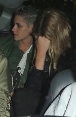 KRISTEN STEWART and STELLA MAXWELL Leaves Nice Guy in West Hollywood 06/28/2017