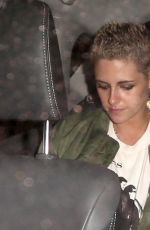 KRISTEN STEWART and STELLA MAXWELL Leaves Nice Guy in West Hollywood 06/28/2017