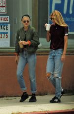 KRISTEN STEWART and STELLA MAXWELL Out for Coffee in West Hollywood 06/01/2017
