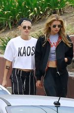 KRISTEN STEWART and STELLA MAXWELL Out for Lunch in Studio City 06/08/2017