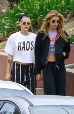 KRISTEN STEWART and STELLA MAXWELL Out for Lunch in Studio City 06/08/2017