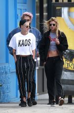 KRISTEN STEWART and STELLA MAXWELL Out for Lunch in Studio City 06/08/2017