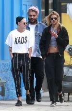 KRISTEN STEWART and STELLA MAXWELL Out for Lunch in Studio City 06/08/2017