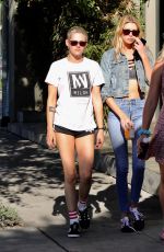 KRISTEN STEWART and STELLA MAXWELL Out in Los Angeles 06/26/2017