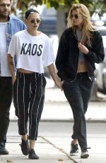 KRISTEN STEWART and STELLA MAXWELL Out in Silverlake 06/08/2017