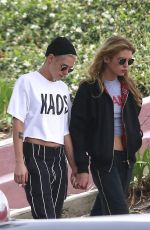 KRISTEN STEWART and STELLA MAXWELL Out in Silverlake 06/08/2017