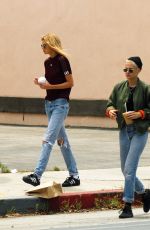 KRISTEN STEWART and STELLA MAXWELL Out in West Hollywood 06/01/2017