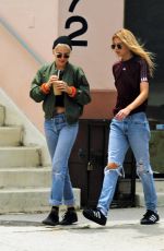 KRISTEN STEWART and STELLA MAXWELL Out in West Hollywood 06/01/2017
