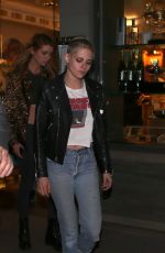 KRISTEN STEWART and STELLA MAXWELL Out for Dinner at Caviar Kaspia in Paris 06/13/2017