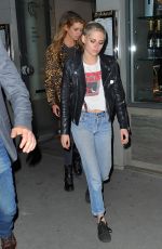 KRISTEN STEWART and STELLA MAXWELL Out for Dinner at Caviar Kaspia in Paris 06/13/2017