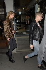 KRISTEN STEWART and STELLA MAXWELL Out for Dinner at Caviar Kaspia in Paris 06/13/2017