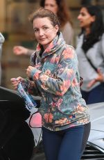 KRISTIN DAVIS Leaves Yoga Class in Santa Monica 06/10/2017