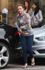 KRISTIN DAVIS Leaves Yoga Class in Santa Monica 06/10/2017