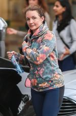 KRISTIN DAVIS Leaves Yoga Class in Santa Monica 06/10/2017