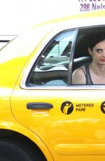 KRYSTEN RITTER on the Set of Jessica Jones Season 2 in New York 06/14/2017