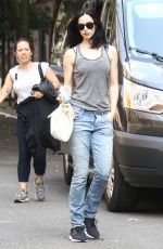 KRYSTEN RITTER on the Set of Jessica Jones Season 2 in New York 06/14/2017