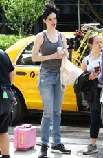 KRYSTEN RITTER on the Set of Jessica Jones Season 2 in New York 06/14/2017