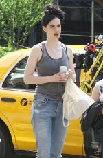 KRYSTEN RITTER on the Set of Jessica Jones Season 2 in New York 06/14/2017
