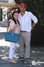 KYLE RICHARDS and Mauricio Umansky at Il Pastaio in Beverly Hills 06/25/2017