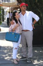KYLE RICHARDS and Mauricio Umansky at Il Pastaio in Beverly Hills 06/25/2017