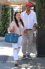 KYLE RICHARDS and Mauricio Umansky at Il Pastaio in Beverly Hills 06/25/2017