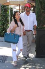 KYLE RICHARDS and Mauricio Umansky at Il Pastaio in Beverly Hills 06/25/2017