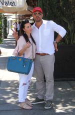 KYLE RICHARDS and Mauricio Umansky at Il Pastaio in Beverly Hills 06/25/2017