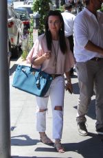 KYLE RICHARDS and Mauricio Umansky at Il Pastaio in Beverly Hills 06/25/2017