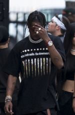 KYLIE JENNER and Travis Scott Out and About in Miami 06/06/2017