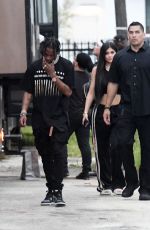 KYLIE JENNER and Travis Scott Out and About in Miami 06/06/2017