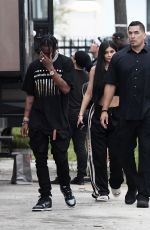 KYLIE JENNER and Travis Scott Out and About in Miami 06/06/2017