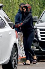 KYLIE JENNER and Travis Scott Outside Travis
