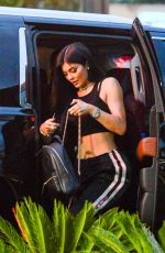 KYLIE JENNER Arrives at Miami Flinga Licking in Miami 06/06/2017