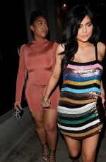 KYLIE JENNER Leaves Craig