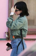 KYLIE JENNER Leaves Ice Cream Museum in Los Angeles 06/11/2017